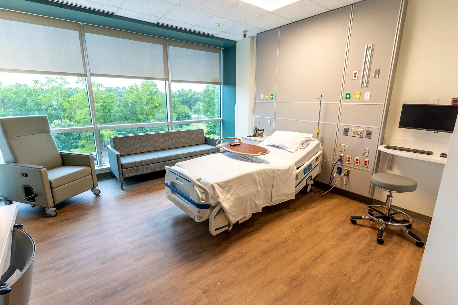 New patient room