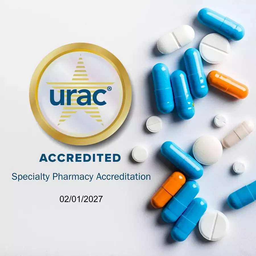 URAC Accredited - Specialty Pharmacy Accreditation 2/1/2027