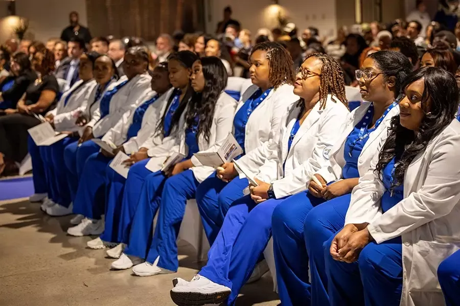 LPN Launch graduates seated at their graduation ceremony